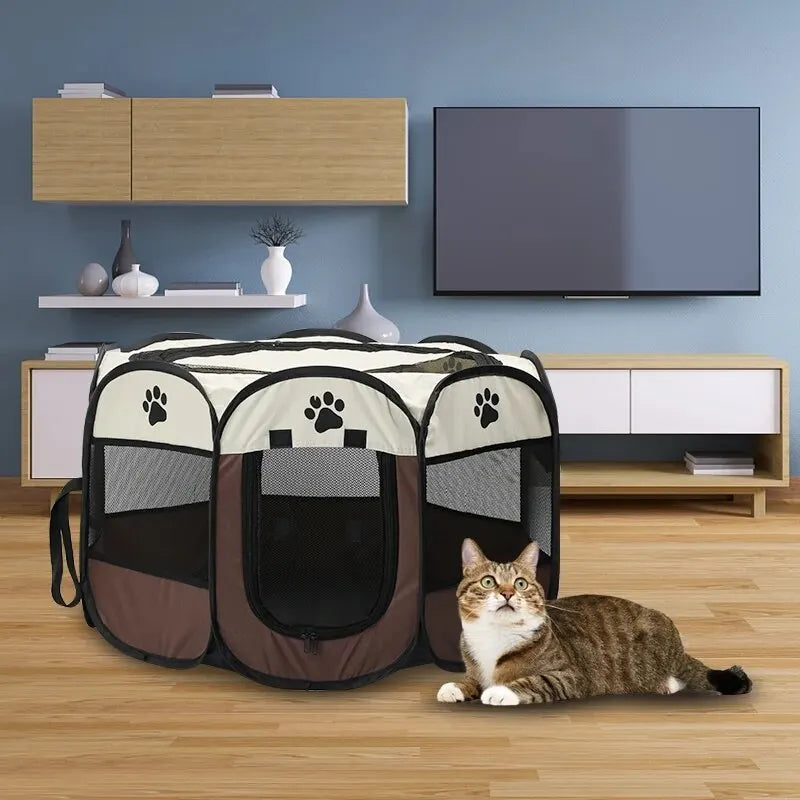 Tenda dobrável portátil para animais de estimação