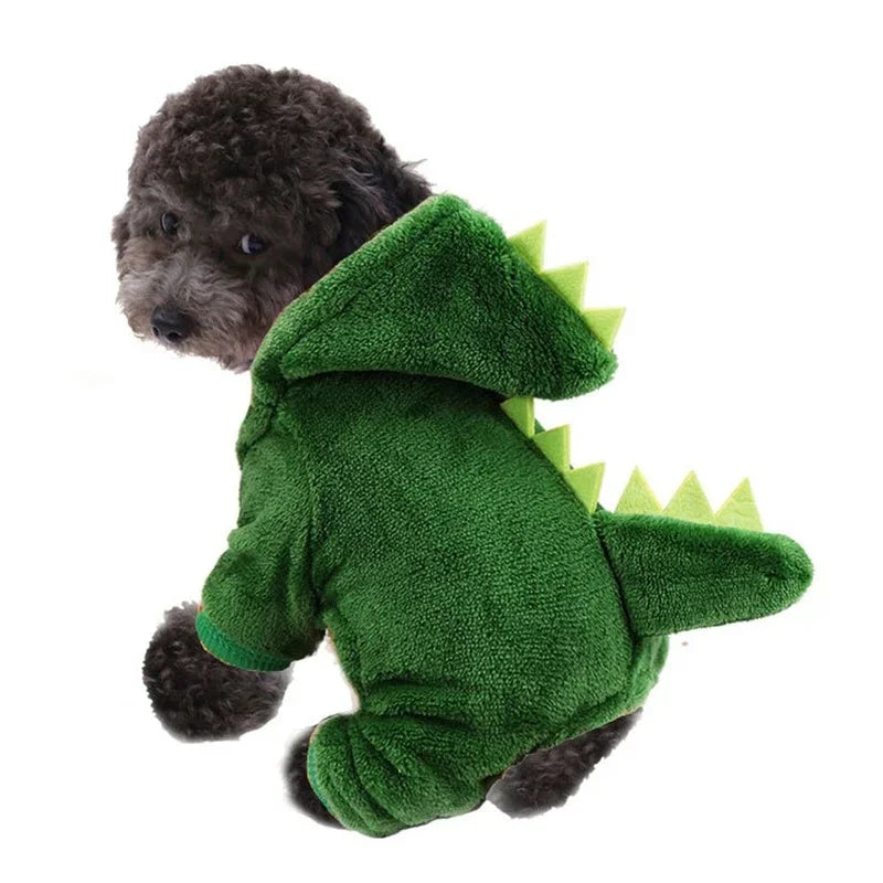 Roupa Dragão Verde para Gatos